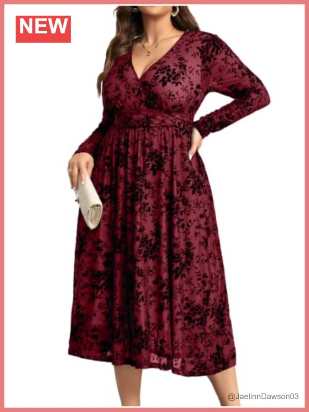 Plus Size Long Sleeve Mesh Maxi Dress Wedding Guest Semi Formal